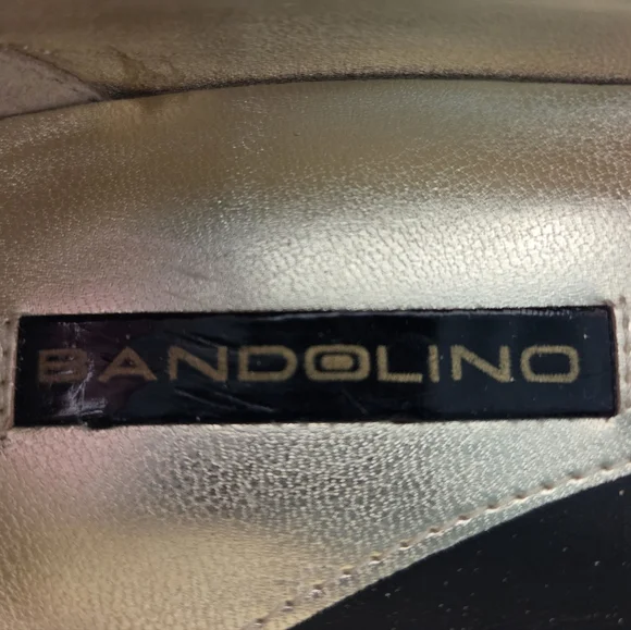 Bandalino Giraffe Print Peep-Toe Flats - Picture 3 of 11